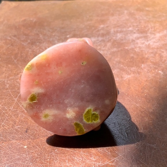 COPY - TOURMALINE HAND CARVED DOG - Picture 6 of 6